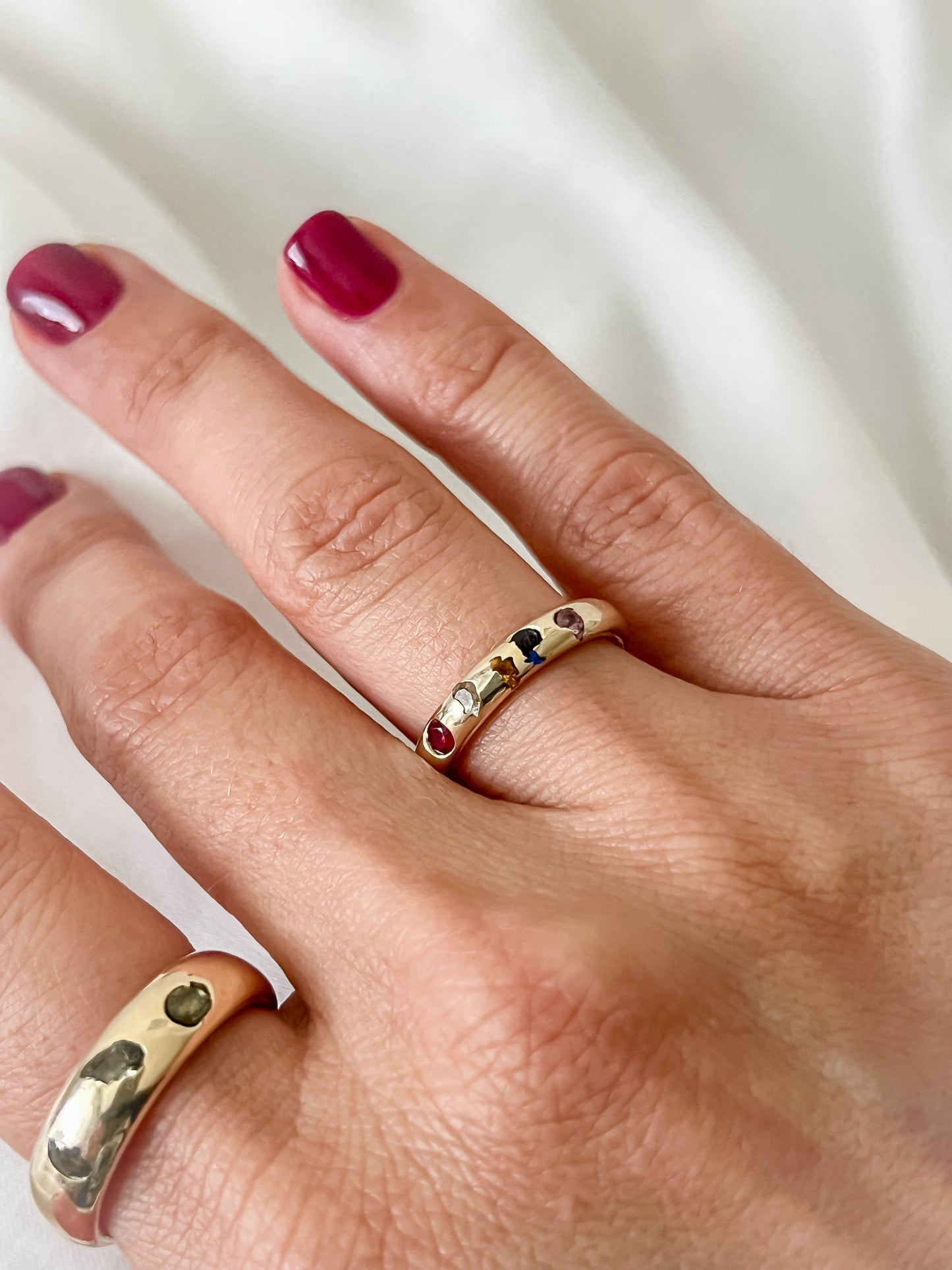 #17 Ruby & Sapphire 5 Stone