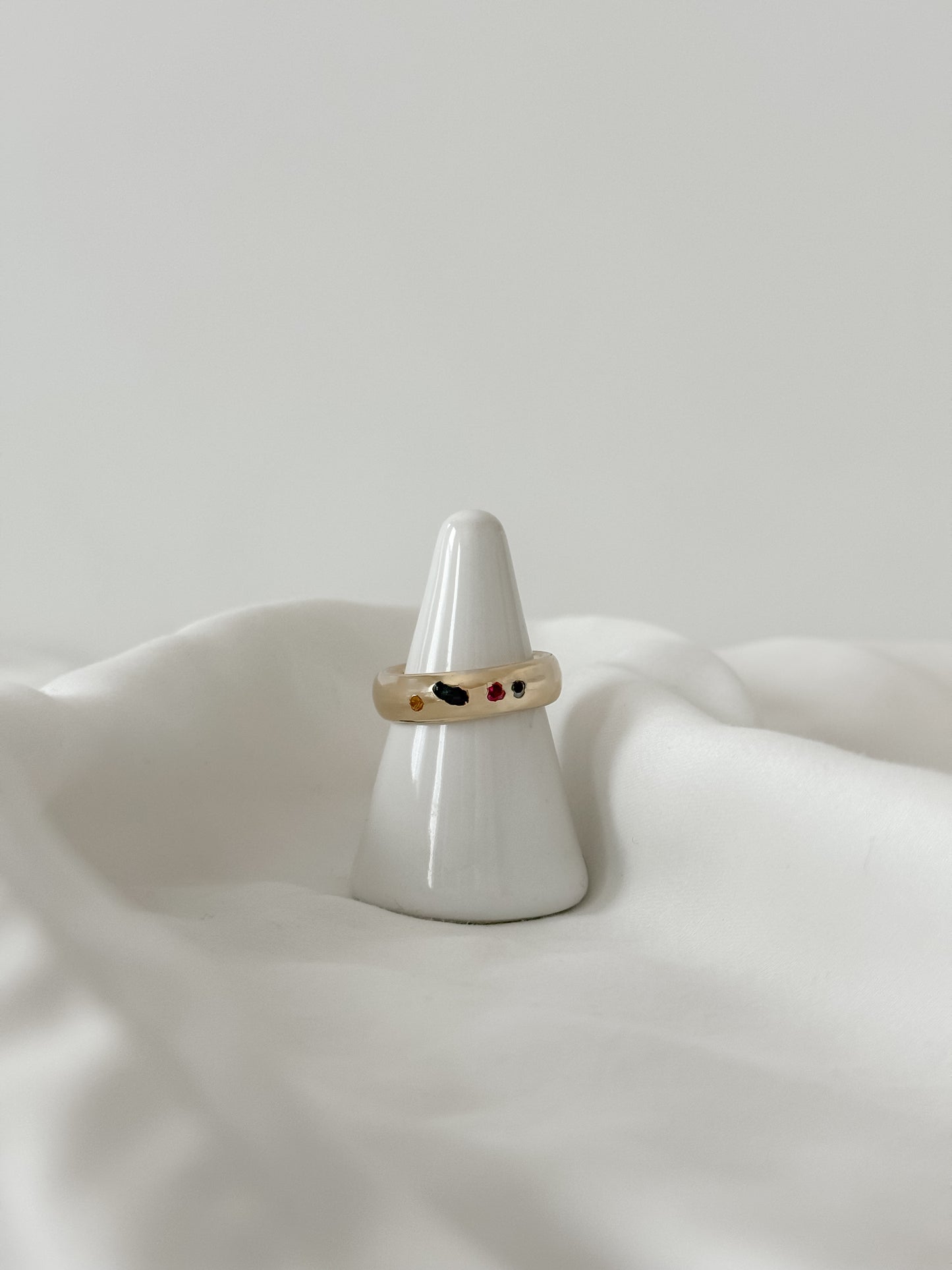 #20 Diamond, Ruby & Sapphire 4 Stone