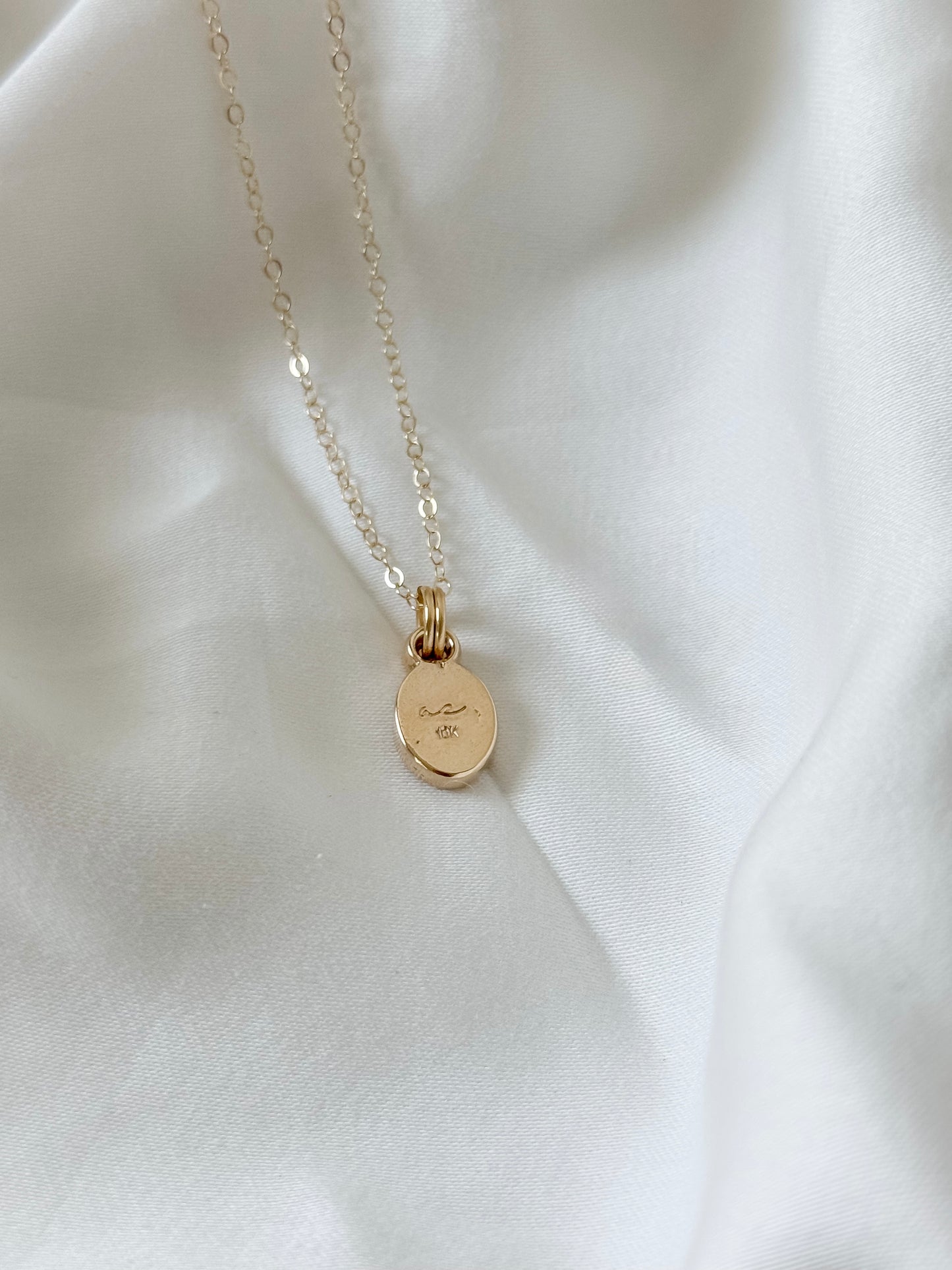 Opal 3 Stone Mini Necklace