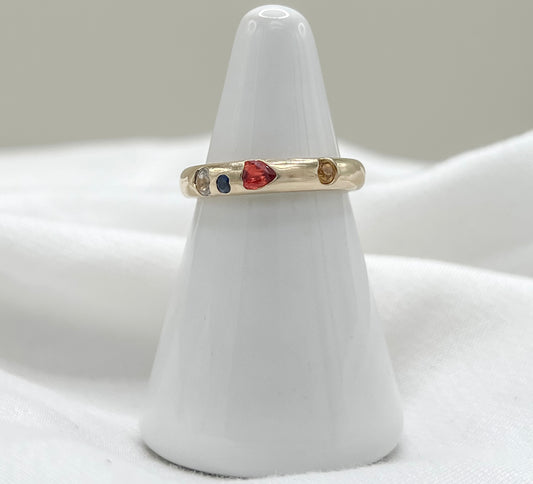 #3 Sapphire 4 Stone
