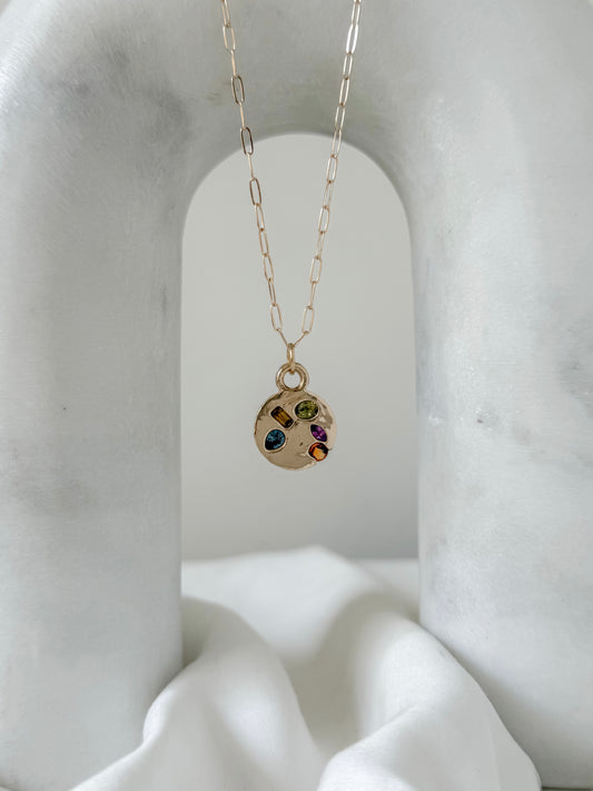 Charis 5 Sapphire Necklace