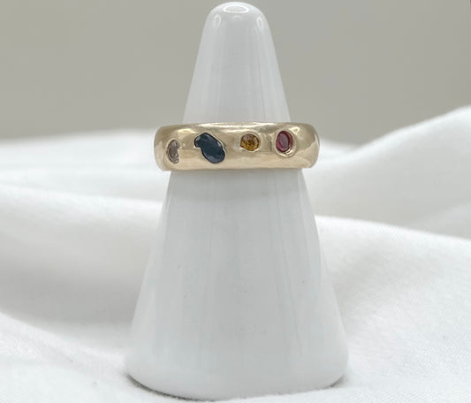 #4 Sapphire & Ruby 4 stone