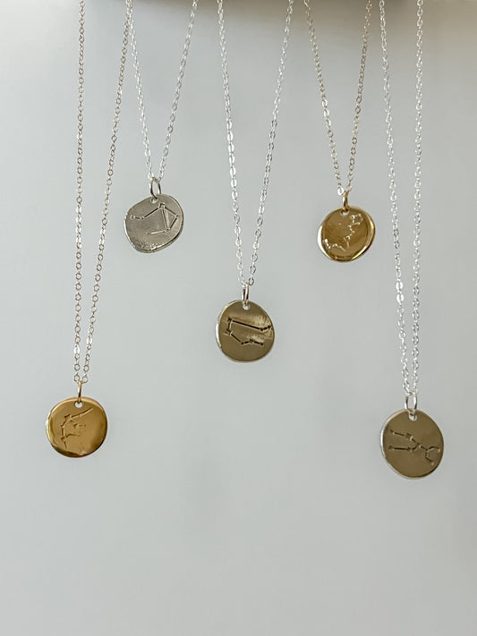 Zodiac Constellation Necklace